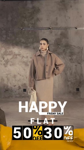 44K views | Happy Friday Sale "FLAT 30% Off On Everything: women puffers, men shackets, men jackets & more | Urban Studio | Facebook