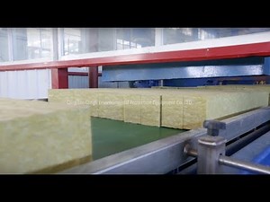 Stone Wool Board / Rock Wool Board Production Line from Qingdao Qingli Environmental