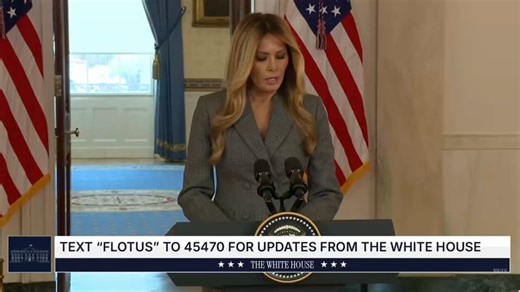 No one, absolutely no one:Melania:Is she getting out ahead of something?