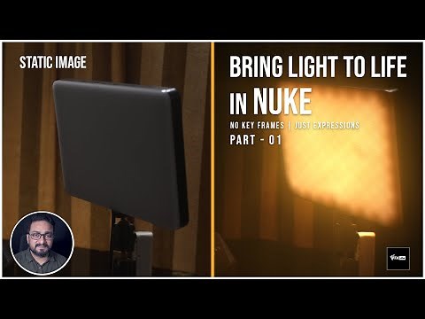 BRING LIGHT TO LIFE IN NUKE | NO KEYFRAMES, JUST EXPRESSIONS | PART - 01 | VFX VIBE