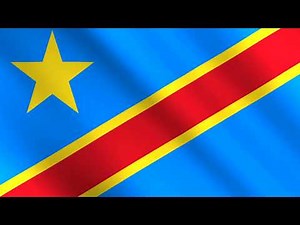 Flag of the Democratic Republic of the Congo // Drapeau de la république démocratique du Congo