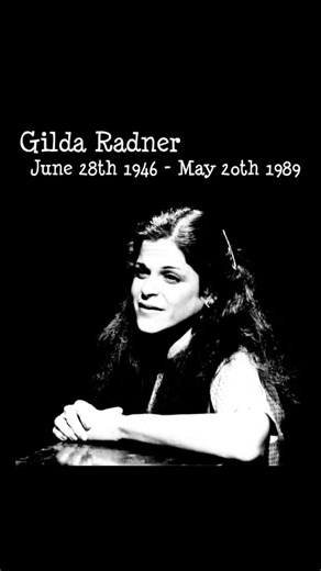 Remembering Gilda Radner Born on June 28, 1946 – gone too soon on May 20, 1989, but forever in our hearts. Gilda wasn’t just funny—she was fearless. With unforgettable characters like Roseanne Roseannadanna and Emily Litella, she broke barriers, brought joy to millions, and proved that comedy could have heart as well as laughs. Her spirit lives on in every sketch, every laugh, and every performer she inspired. #GildaRadner #LoveGilda #SNL #ComedyLegend #ForeverMissed #WomenInComedy #Icon #Classi