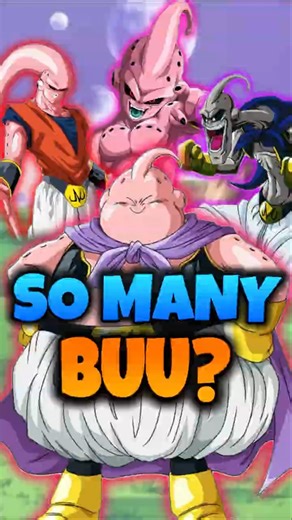 Every Buu Version Ranked From Weakest to Strongest! #goku #dragonballsuper #anime #shorts