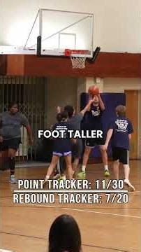 Trying to score 30 points and get 20 rebounds in a game! #basketball
