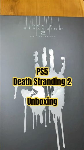 PS5 Death Stranding 2 Collector’s Edition UNBOXING 🔥 #shortsfeed #shortfeed #unboxing #gaming #ps5