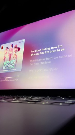 K-Pop Magic: Golden Lyrics and Lip Sync