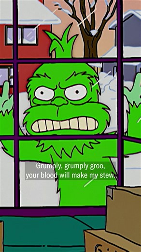 On the tenth day of Christmas, The Grumple came to visit. #12DaysofChristmas Stream #TheSimpsons on Disney ! | The Simpsons