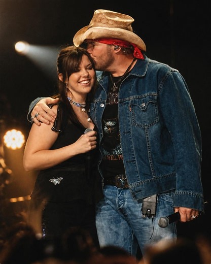 AT 19, KRYSTAL KEITH WAS SECONDS FROM HER FIRST CMA AWARDS STAGE, AND SHE WAS CALMER THAN HER FAMOUS FATHER. In 2004, she walked out on live national television to sing "Mockingbird" beside her dad, Toby Keith. He had faced stadium crowds for years, but that night he was mostly a father worried about his teenage daughter. Just before the curtain opened, Toby pointed out their marks on the stage and began to reassure her, telling her that if she needed anything, he'd be right there. Krystal didn'