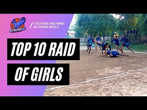 Top 10 Raid Skills In 2020 | Women's Kabaddi Match Practice |