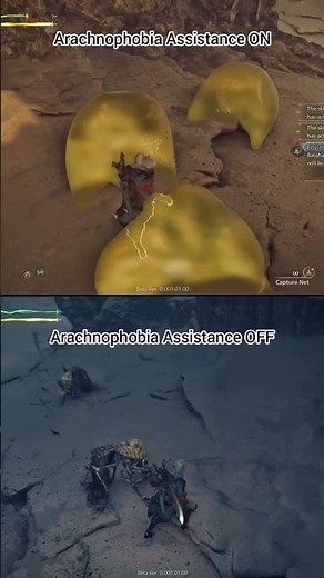 CAPCOM's solution to Arachnophobia in Monster Hunter Wilds 🕷️