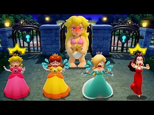 [Mario Party Jamboree] A fierce battle between four beautiful women!