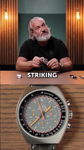 Vintage Omega Speedmaster Mark II: Unusual Orange Hands