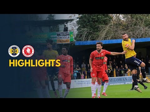Highlights | St Albans City vs Welling United | Isthmian Premier Division | 18th October 2025