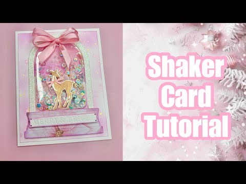 Craft With Me- Christmas Shaker card