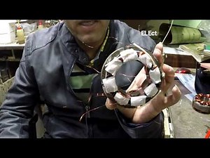 Table fan motor winding connection | Table fan winding connection diagram