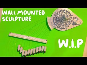 Live Engineering Process - Kinetic Sculpture - String Powered Sine Wave 2