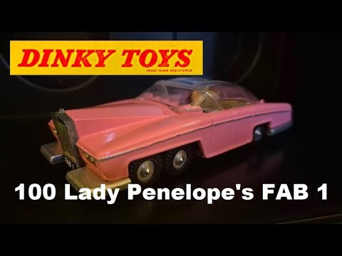 Dinky Toys Lady Penelope's FAB1 (1966) Thunderbirds Gerry Anderson