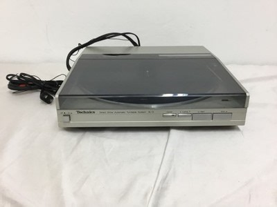 Technics SL-5 Direct Drive Automatic Linear Tracking Turntable, Tested. (BF28) | eBay