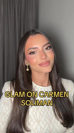 Glamming Carmen Soliman: Makeup Tutorial by a Talented MUA