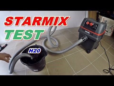 Starmix Industrial Vacuum Cleaner 10-Year Test Was it worth buying? Review Water extraction