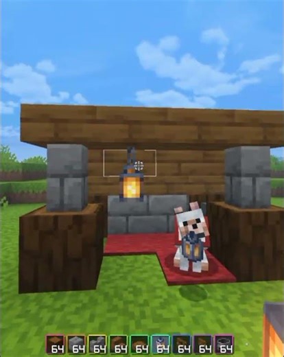 Minecraft simple Dog House 💀