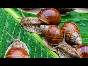 Snail's Secret Life: How Tiny Gastropods Survive the Darkness