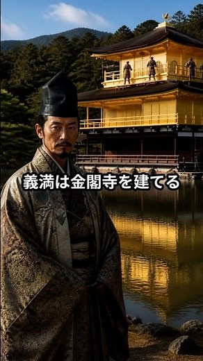 【金閣寺】はただのお寺じゃない…足利義満が隠した"天皇超え"の野望＃歴史＃ショート＃解説