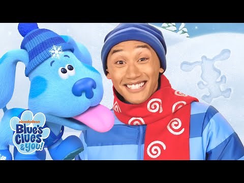Blue and Josh Find Clues in the Snow! ☃️ w/ Magenta | Blue's Clues & You!
