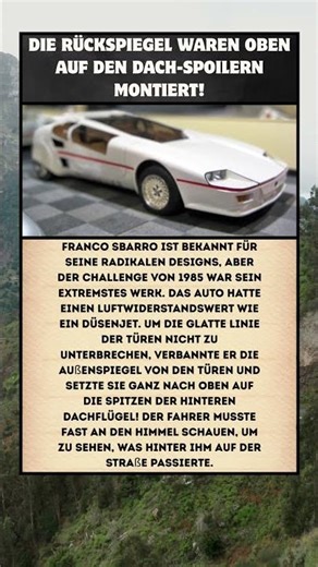 SBARRO CHALLENGE: DER KEIL, DER DIE SPIEGEL NEU ERFAND! 📐