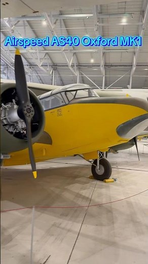Airspeed Oxford MK1 - RAF Training Plane #pilot #flight #aviation #squadron #aircraft #crew #shorts