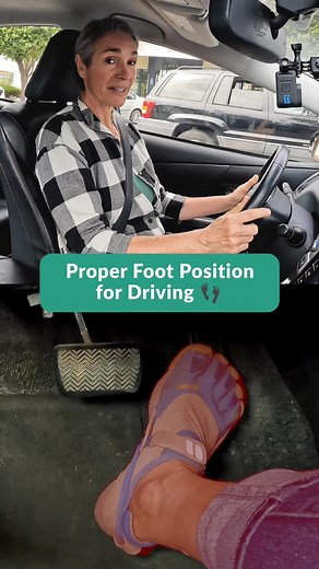 Best Foot Position for Driving - Driving Tips with Zutobi