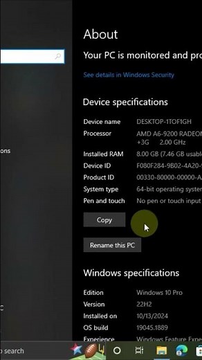Cara Mengetahui Versi Windows yang Kita Gunakan #versiwindows #windows #spesifikasilaptop