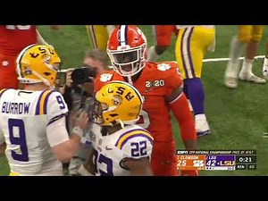 LSU Celebration After Winning 2020 National Championship