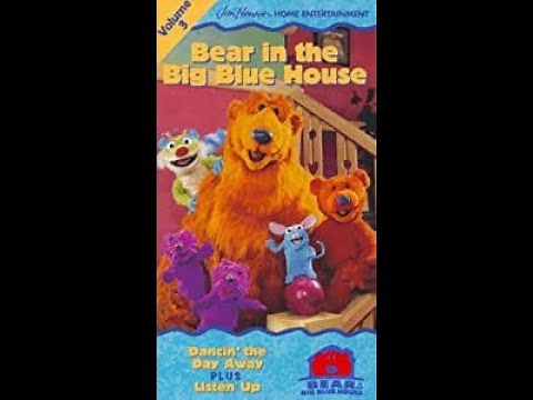 Opening to Bear in the Big Blue House: Volume 3 1998 VHS