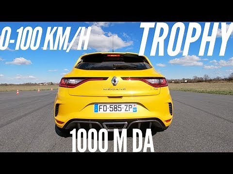 Renault Mégane 4 RS Trophy acceleration