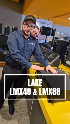 Procesadores Lake LMX 48 y LMX 88. Los Lake LMX (LMX 48 y LMX 88) son procesadores de audio digitales de alto rendimiento con tecnología Lake Processing: ecualización Raised Cosine fase lineal, crossovers FIR avanzados, hasta 48x48 canales I/O (analógico, AES3 y Dante), routers con failover, escenas para cambio rápido de consola y control total vía Lake Controller. Veni por el tuyo a cualquiera de nuestras 5 sucursales de Supersonidos o visita nuestra tienda en linea. Te esperamos! LMX 48 Q.33,5