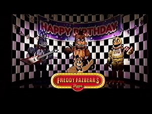 (RARE!) Freddy fazbear's pizza commercial 1984 / remade