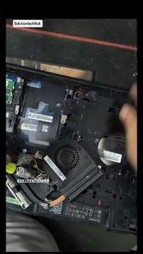 Lenovo G 50-80 cpu ventilation blocked. Because this laptop was overheating. #repair