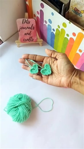 Ditsjournalsandcrafts Djc | Crochet heart ❤️ #reels #crochet #crochetlove crochet heart steps👇👇 step 1 : magic ring step 2 : 3 chains step 3 : 3 treble crochet... | Instagram