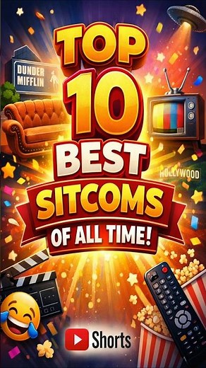Top 10 Best Sitcoms of All Time 🤣🔥 | #shorts
