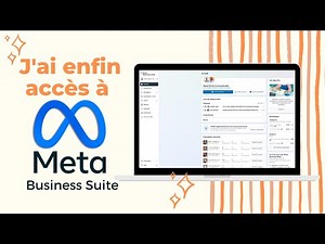 META BUSINESS SUITE : j'ai enfin accès à la plateforme ! Découvrons ensemble les fonctionnalités !