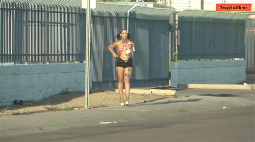 Los Angeles steet one of the most viral street in uSA #viral #street #redlight #paidservice | Travel with me