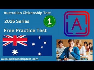 2025 Series | Australian Citizenship Test | Free Practice Questions | #australiancitizenshiptest #