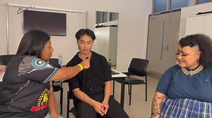 Check out this deadly yarn Nayah had with Kaiit, and Justin, who played live saxophone at Qld Music Trails Dream Aloud Festival on Saturday! They tell us about how they got connected with their music and what makes them deadly 🤩✨🎶 | Bumma Bippera 987fm