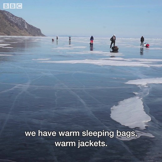 Many people in Europe were shivering in the bitter cold that hit the continent last weekend. Meanwhile, in Siberia, skaters enjoyed some of the season's last trips across the frozen Lake Baikal. ❄️❄️❄️ | BBC World Service