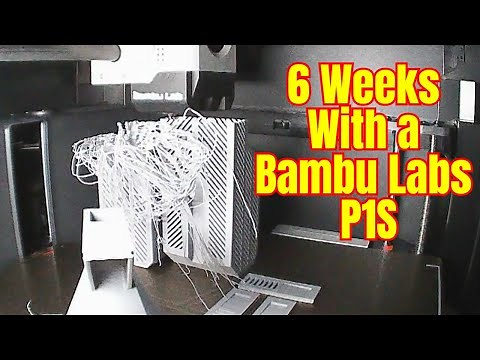 6 Weeks with the Bambu Labs P1S Honest Review and Print Showcase