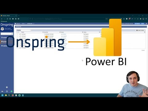 Publish Onspring Report Data in Power BI