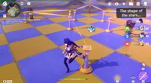 How to Connect the Oracle Pillars to thread them into a specific shape in Genshin Impact