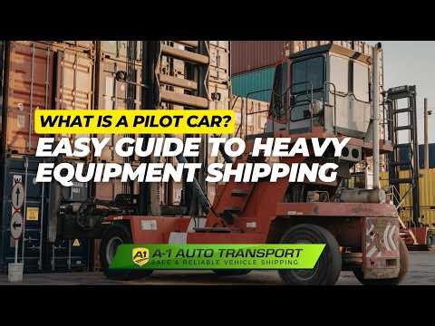 What is a Pilot Car? 🚛 Easy Guide to Heavy Equipment Shipping