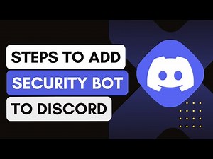 How To Setup Security Bot On Discord (2024) !